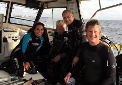 Melissa, Al,  Jack, Steve in FL